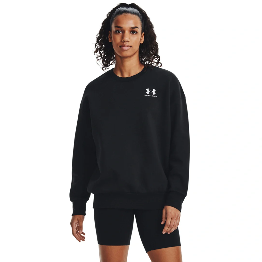Under Armour Women Icon Fleece Oversize Crew | 1379475-001
