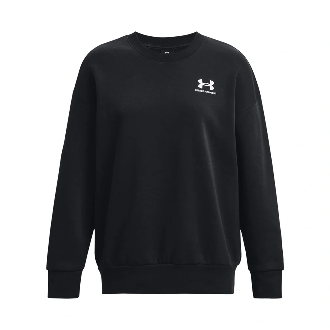 Under Armour Women Icon Fleece Oversize Crew | 1379475-001 - Image 3
