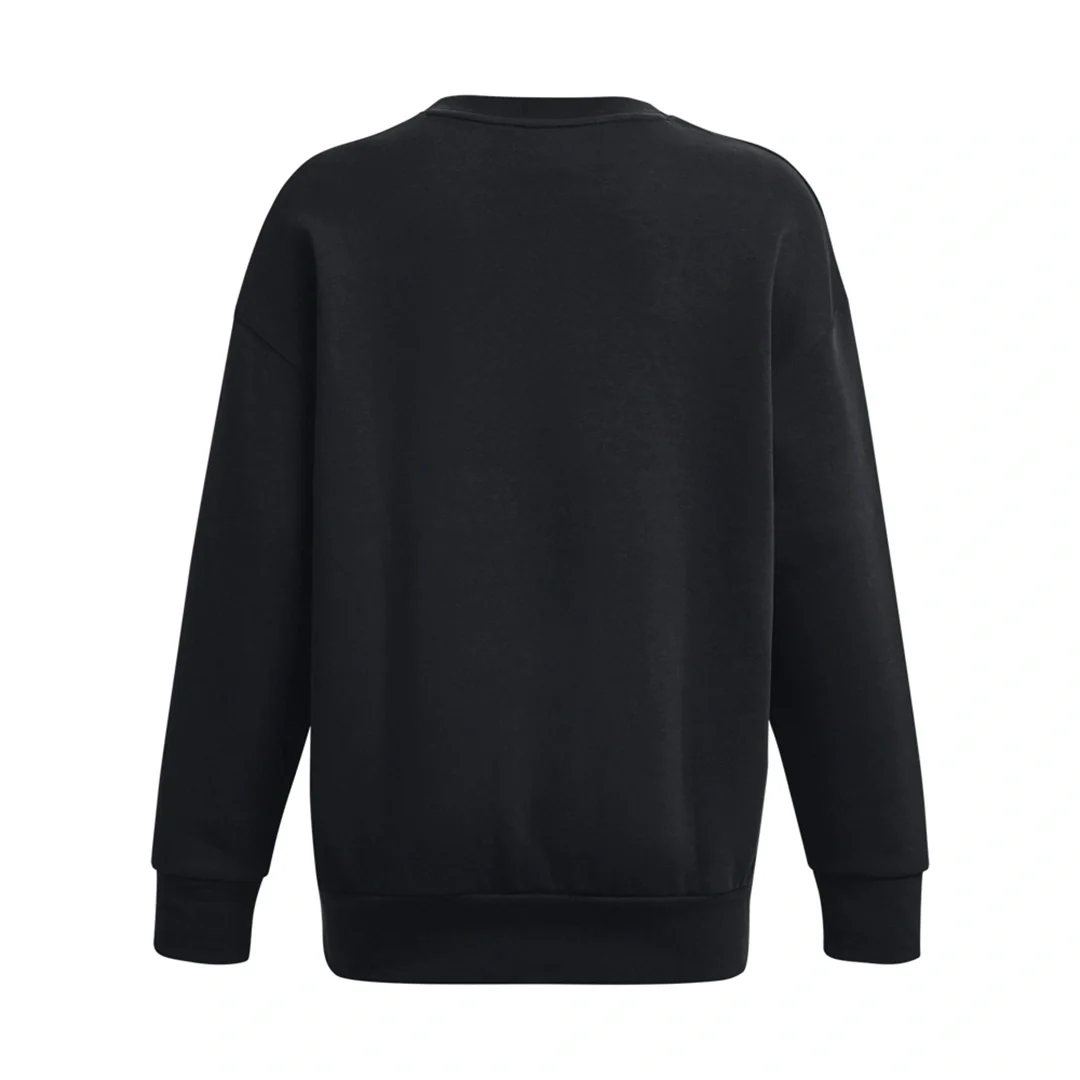 Under Armour Women Icon Fleece Oversize Crew | 1379475-001 - Image 4