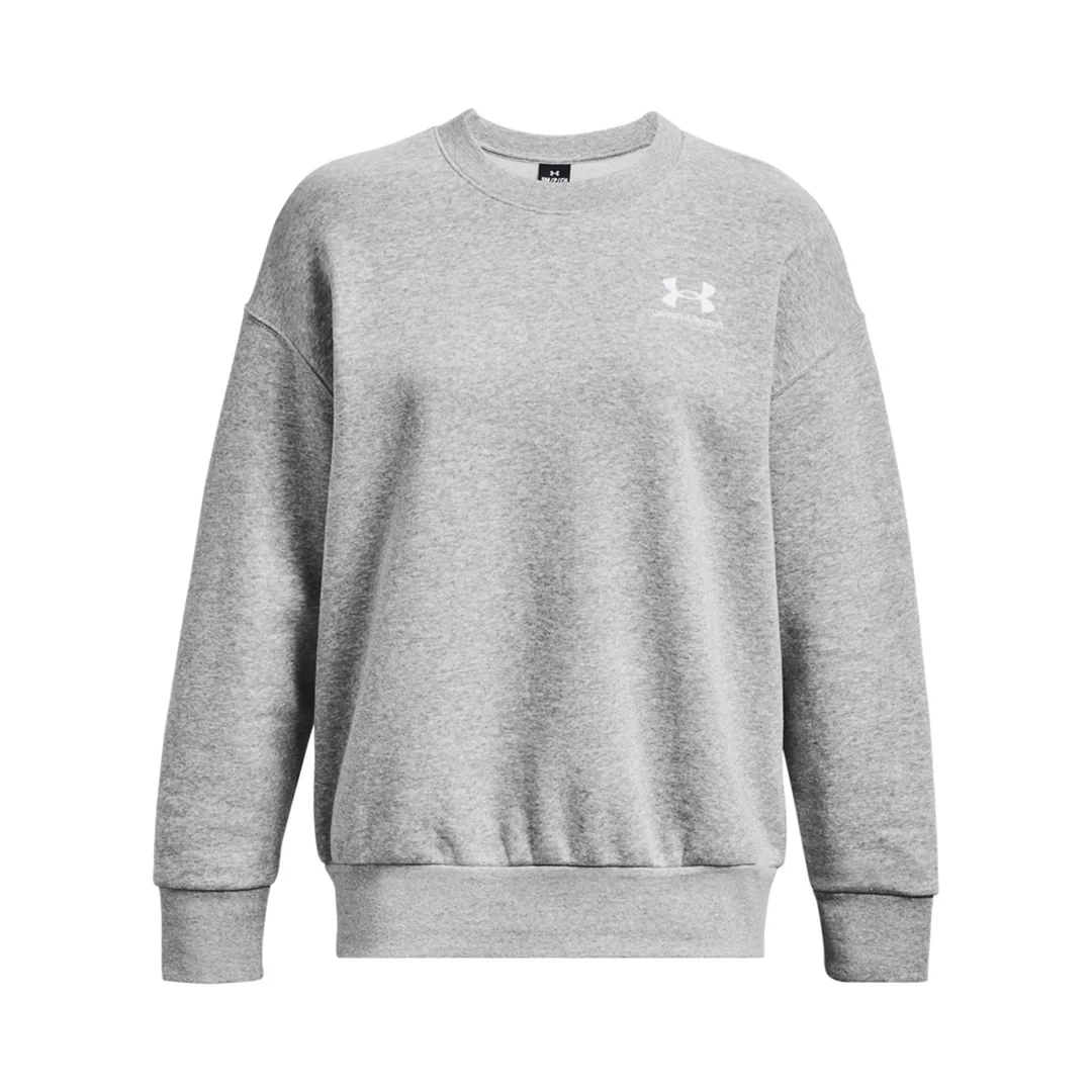 Under Armour Women Icon Fleece Oversize Crew | 1379475-012 - Image 3