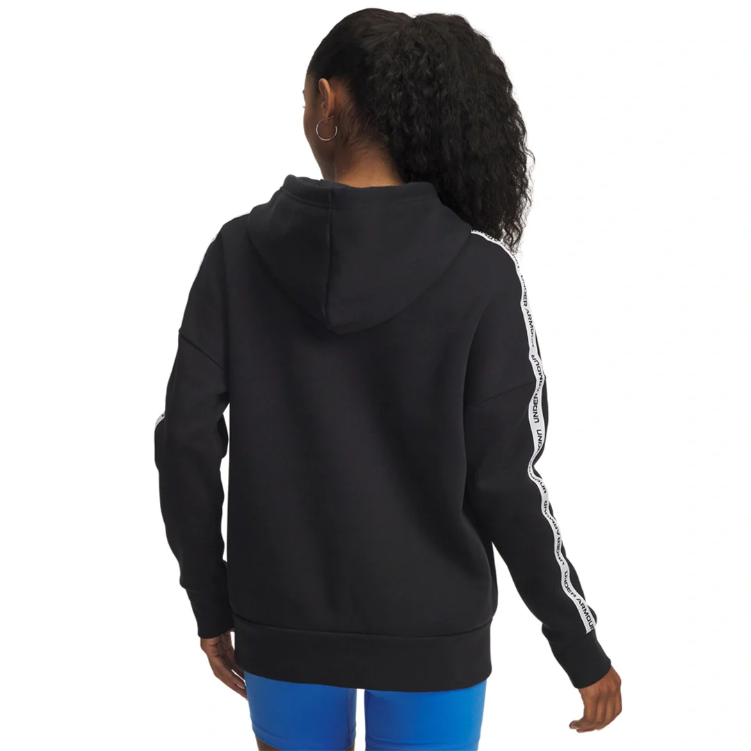 Under Armour Women Icon Fleece Taped Hoodie | 6003708-004 - Image 2