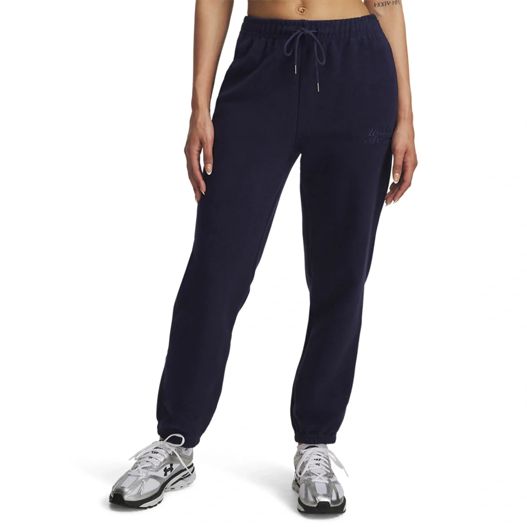 Under Armour Women Icon Terry Varsity Jogger | 6004858-410