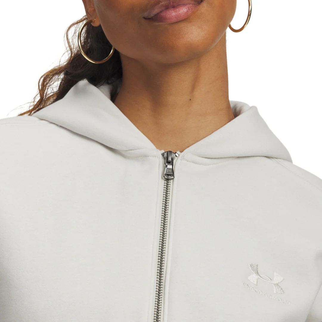 Under Armour Women Icon Vida Fleece FZ | 6003674-110 - Image 3