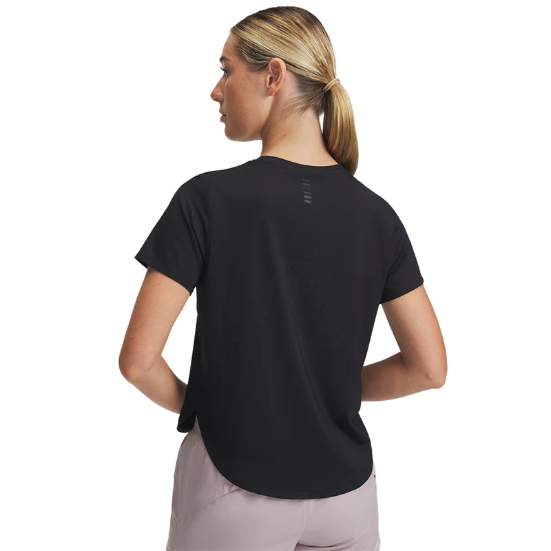 Under Armour Women Launch Elite Short Sleeve | 1389564-001 - Image 2