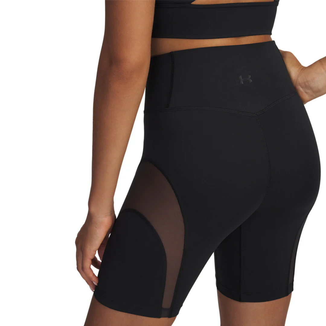 Under Armour Women Meridian Mesh 7in shorts | 6000340-001 - Image 3