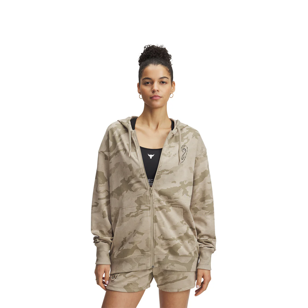 Under Armour Women Project Rock HWT Full Zip | 1389708-299