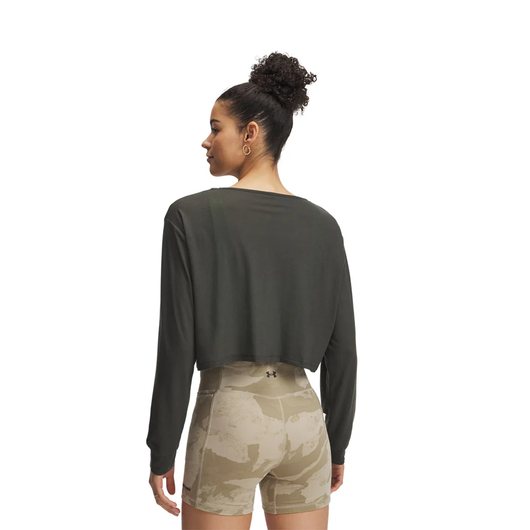 Under Armour Women Project Rock Iron Paradise Long Sleeve | 1389709-310 - Image 2