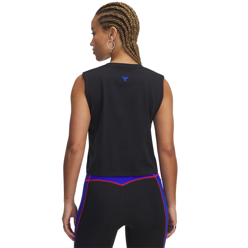 Under Armour Women Project Rock Iron Paradise Tank | 1389705-001 - Image 2