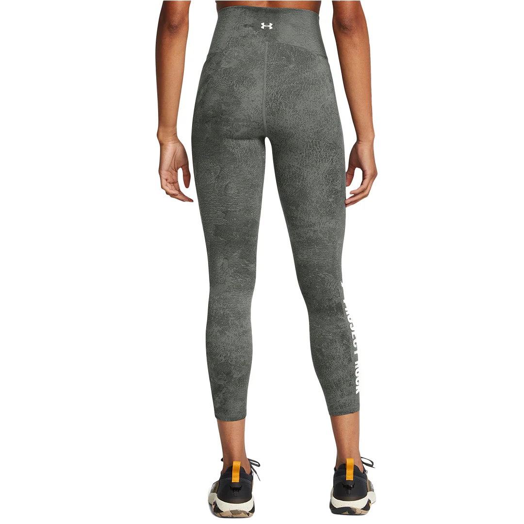 Under Armour Women Project Rock Let's Go Ankle Leggings Pants | 1387766-709 - Image 2