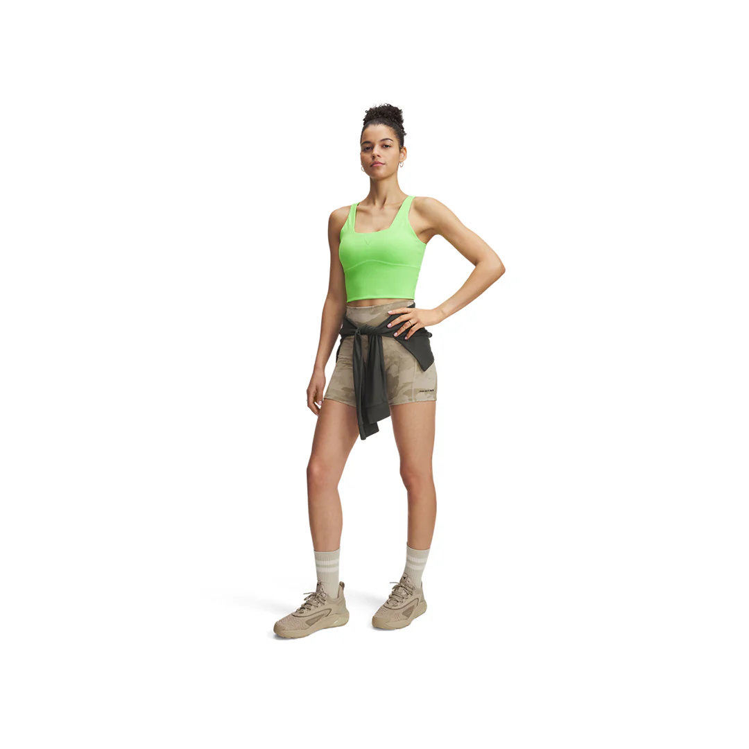 Under Armour Women Project Rock Middy Shorts | 1389712-299 - Image 4