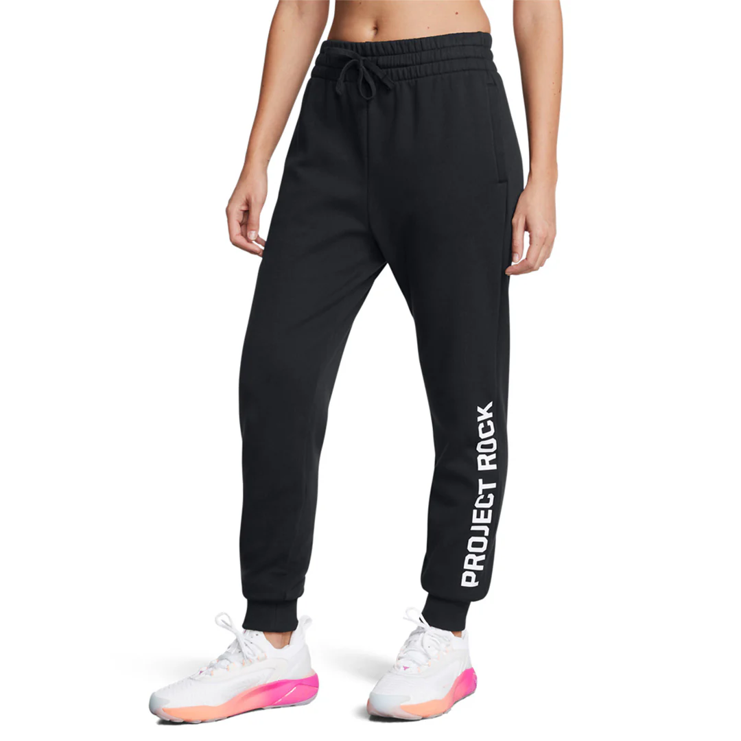 Under Armour Women Project Rock Rival Fleece Jogger | 1389336-001