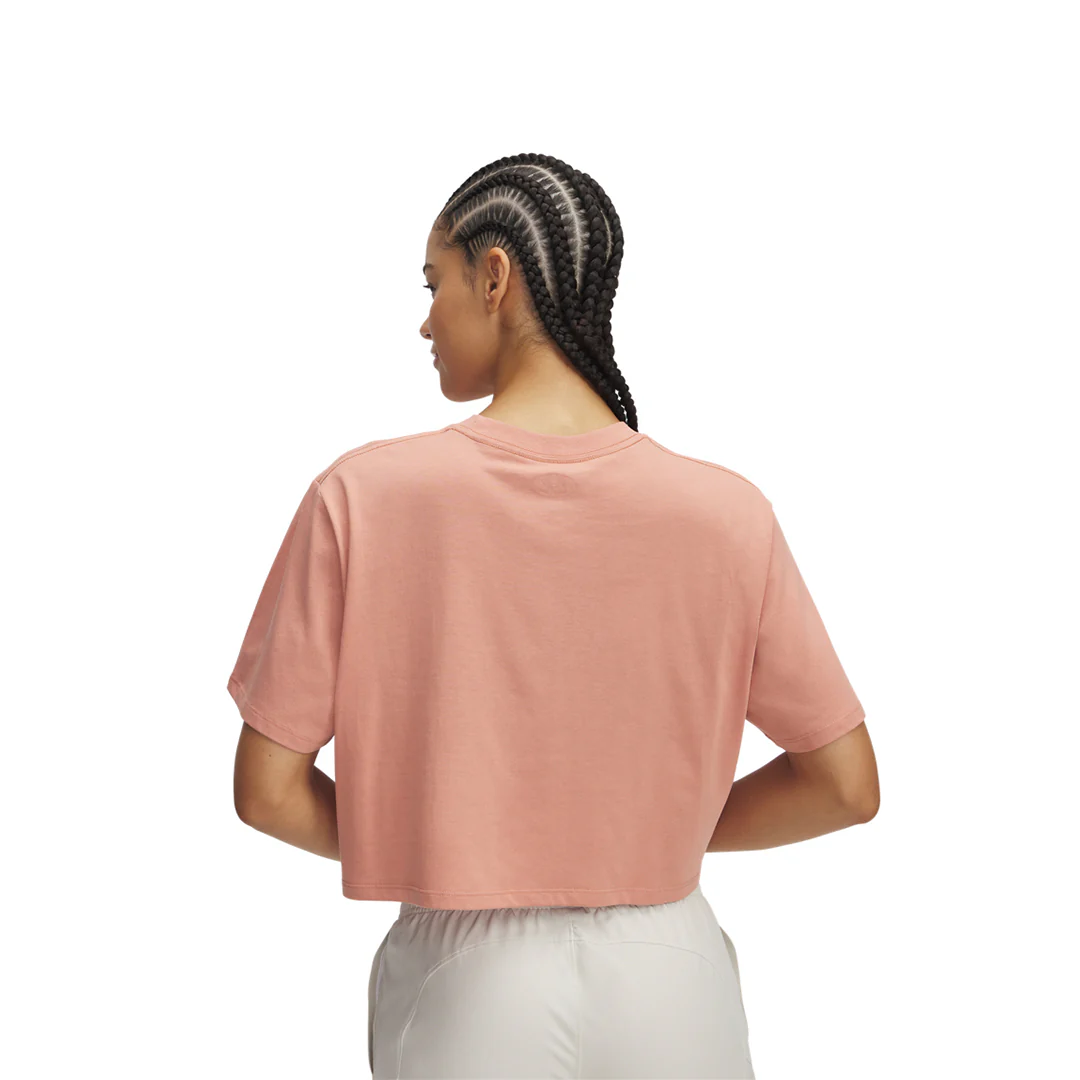 Under Armour Women Rival Short Sleeve | 1389721-696 - Image 2