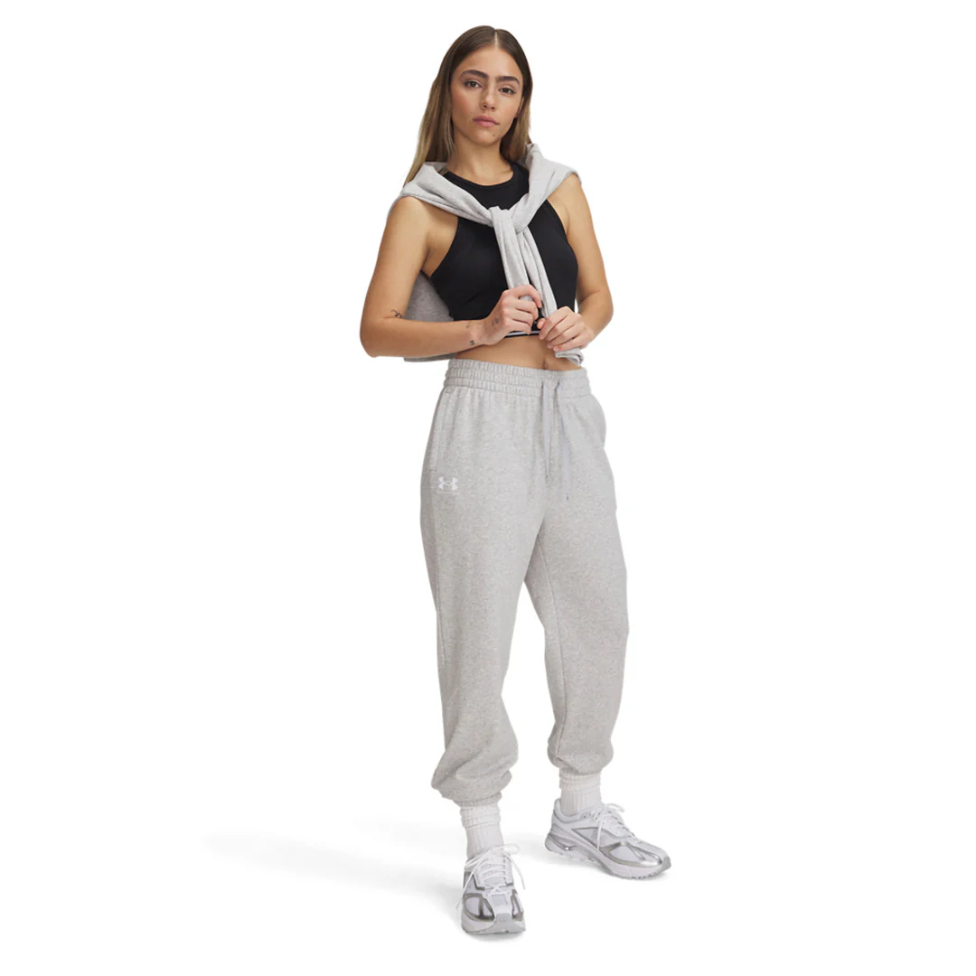 Under Armour Women Rival Terry Joggers | 1382735-011 - Image 3