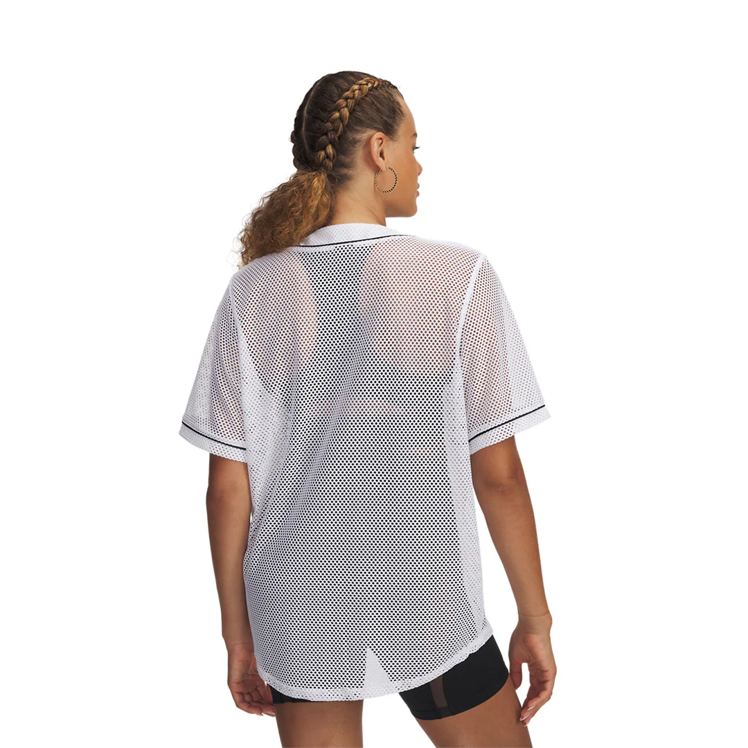 Under Armour Women Sportswear Baseball Jersey | 1389637-100 - Image 2