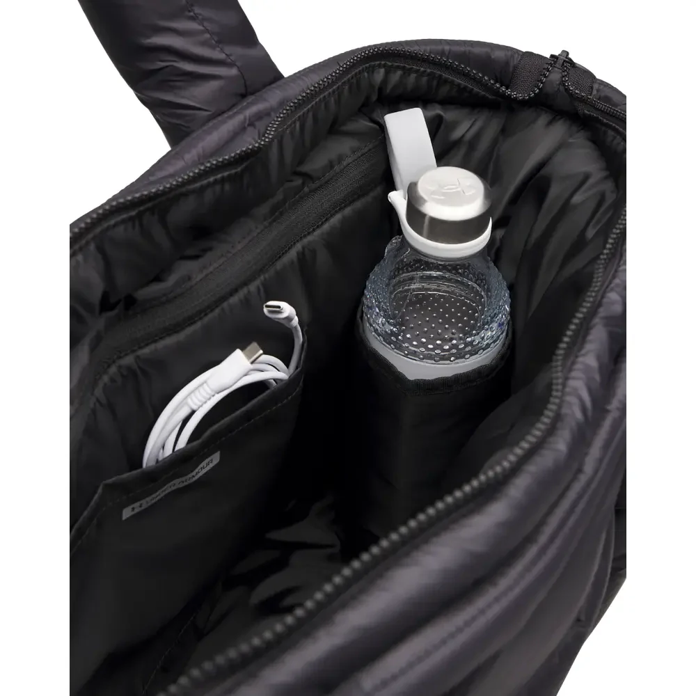 Under Armour Women Studio Puffer Tote Bag | 6000963-001 - Image 3