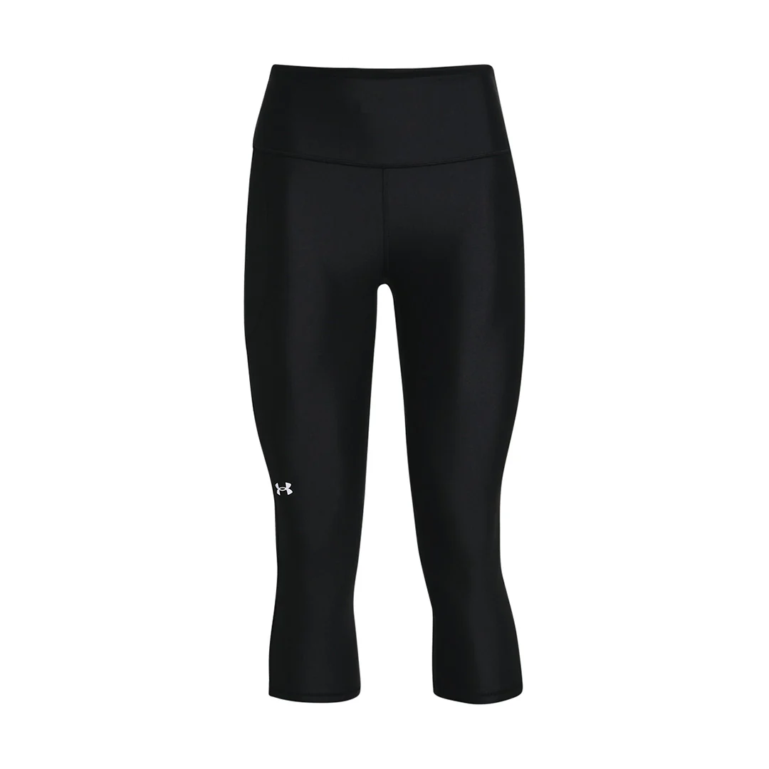 Under Armour Women Tech HI Capri Tights | 1365334-001 - Image 3
