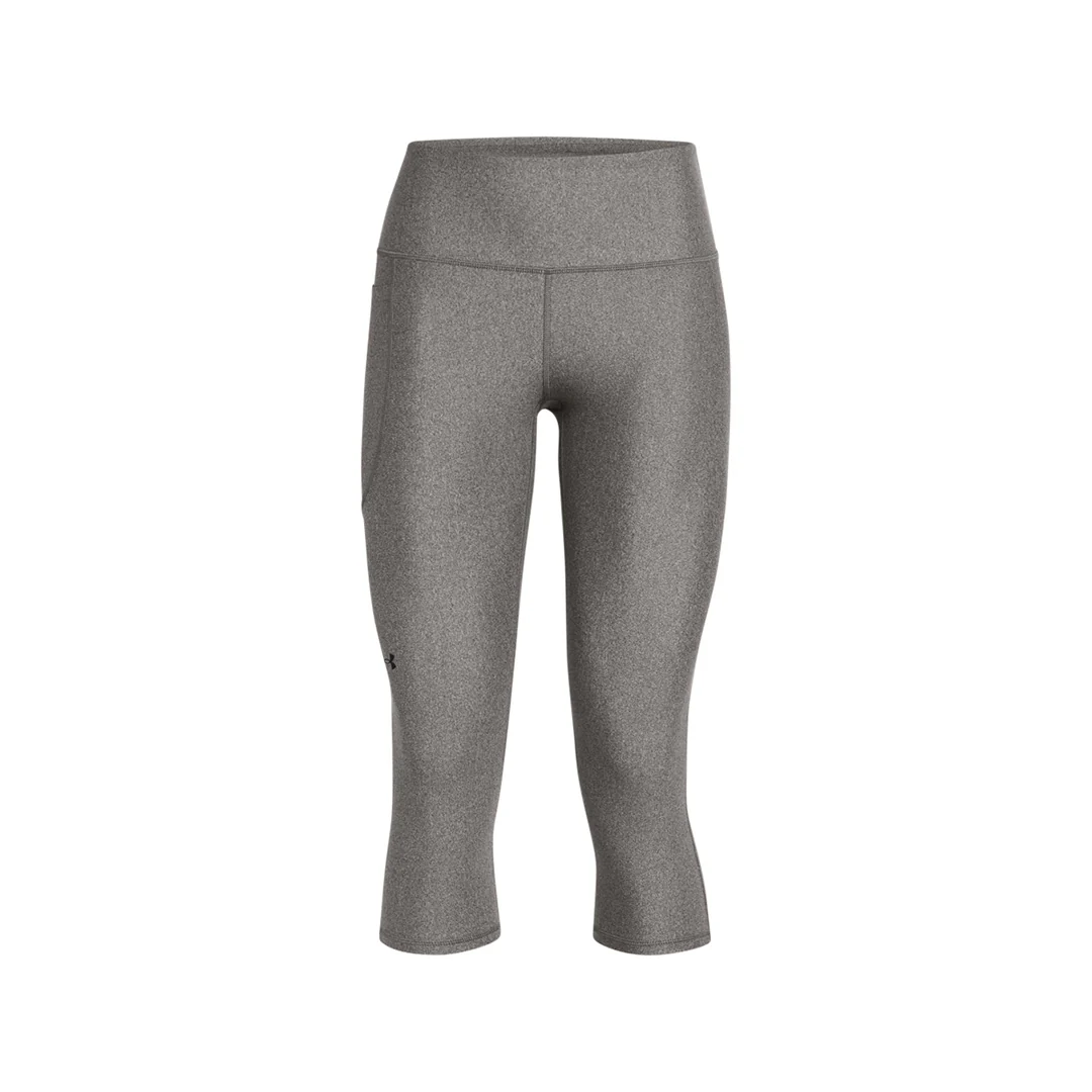 Under Armour Women Tech HI Capri Tights | 1365334-020 - Image 3