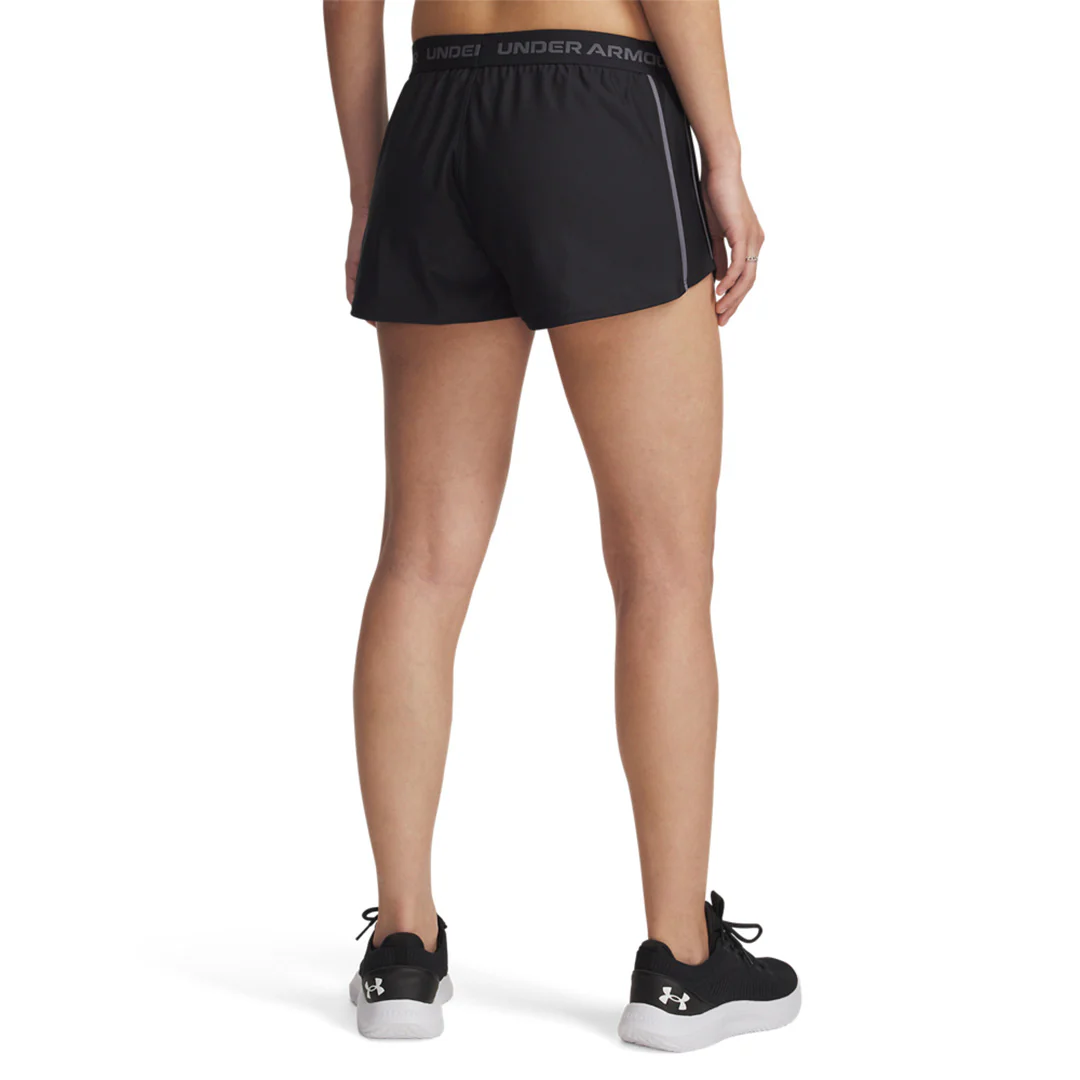 Under Armour Women Tech Play Up Shorts | 1389882-001 - Image 2