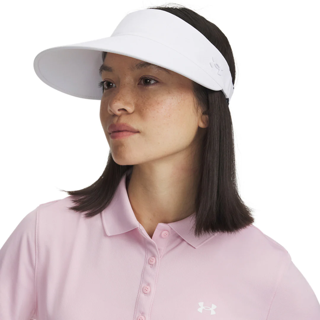 Under Armour Women UPF Sportstyle Visor Adjustable | 6000383-100 - Image 3